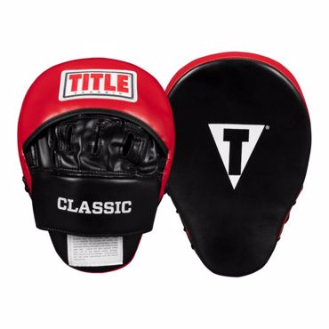 Title charge punch mitts classic -black